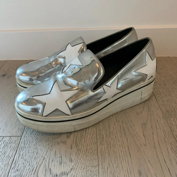 STELLA MCCARTNEY WOMEN'S BINX STAR LOAFER SNEAKER - Picture 4 of 6